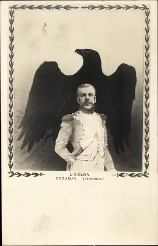 Ak Schauspieler Coquelin, Flambeau, L'Aiglon, Portrait
