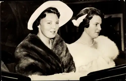 Ak Prinzessin Beatrix der Niederlande, Prinzessin Irene, Prinsjesdag 1958, Den Haag