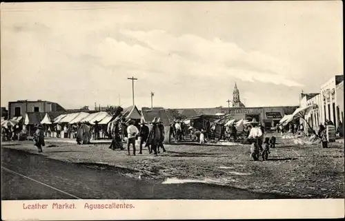 Ak Aguascalientes Mexiko, Leather Market