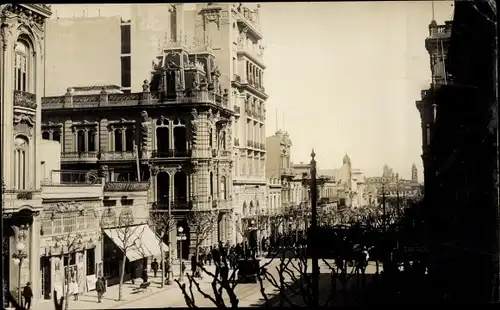 Ak Montevideo Uruguay, Avenida 18 de Julio