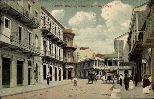 Ak Panama, Central Avenue, Panama's Main Street