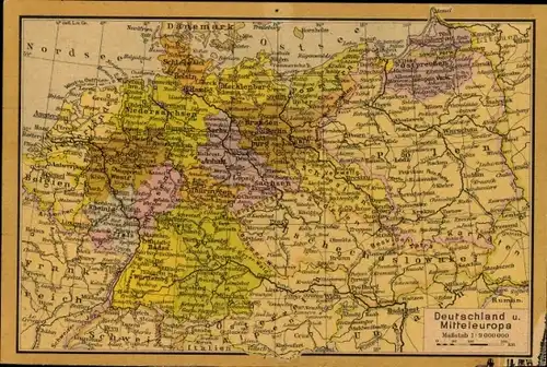 Stundenplan Soennecken Schulfüller Aufsteckfeder S 19, Landkarte Deutschland, Schlesien, Ostpreußen