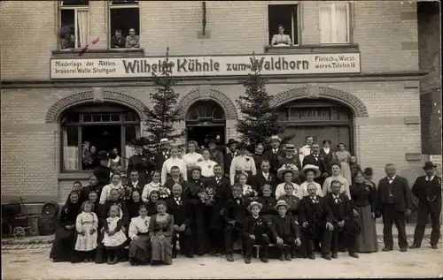 Foto Ak Murrhardt in Württemberg, Gasthaus zum Waldhorn