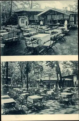 Ak Berlin Neukölln, Parkrestaurant Zum alten Schießstand, Hasenheide 96