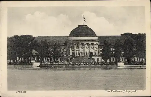 Ak Hansestadt Bremen, Parkhaus, Bürgerpark