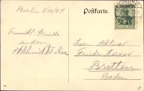 Ak Berlin Tiergarten, Königsplatz mit Siegessäule, Bismarck-Denkmal