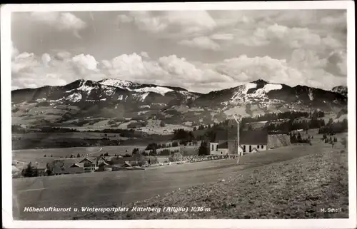 Ak Oy Mittelberg im Allgäu, Panorama