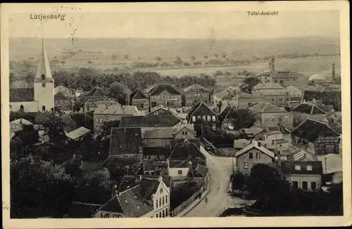 Ak Lütjenburg in Holstein, Totalansicht