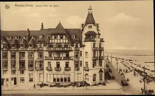 Ak Zoute Knokke Heist Heyst Knocke sur Mer Westflandern, Grand Hotel du Zoute