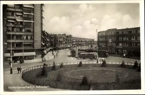 Ak Schiedam Südholland Niederlande, Rotterdamschedijk