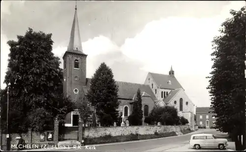 Ak Michelen Limburg Niederlande, R. K. Kerk