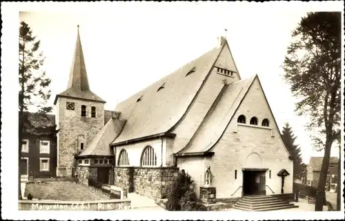 Ak Margraten Limburg Niederlande, R. K. Kerk