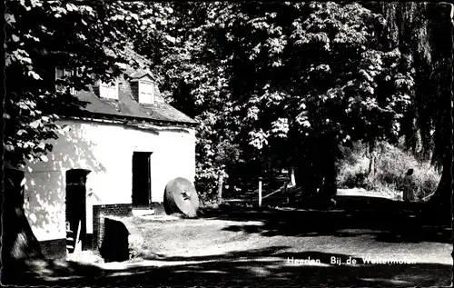 Ak Heerlen Limburg Niederlande, Bij de Weltermolen