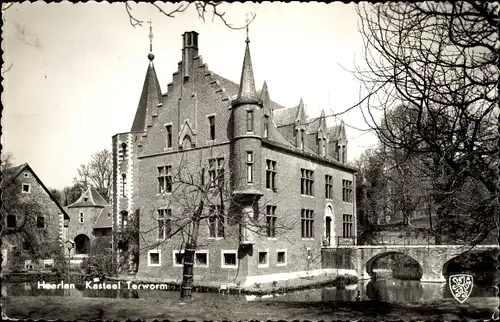 Ak Heerlen Limburg Niederlande, Kasteel Terworm