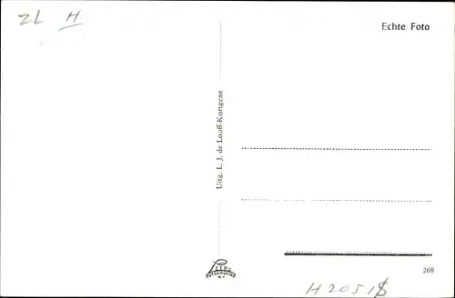 Ak Kortgene Noord Beveland Zeeland Niederlande, Gemeentehuis