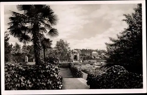 Ak München Neuhausen Nymphenburg, Botanischer Garten, Schmuckhof