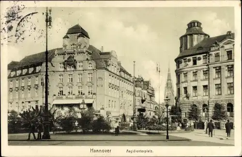 Ak Hannover in Niedersachsen, Aegidientorplatz