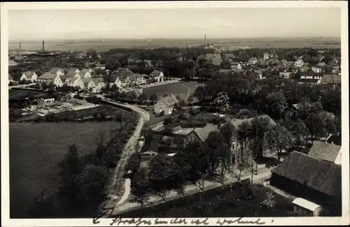 Ak Burg auf der Insel Fehmarn, Blick vom Kirchturm über die Stadt