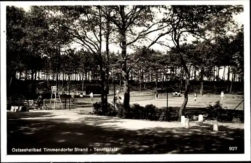 Ak Ostseebad Timmendorfer Strand, Tennisplatz