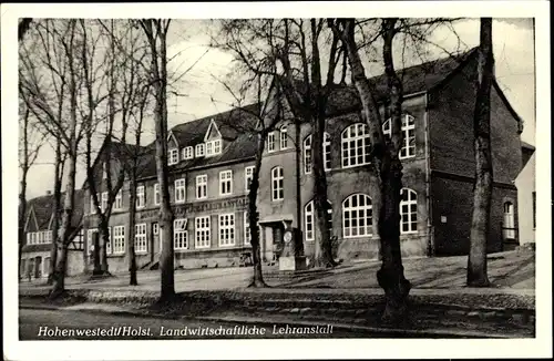 Ak Hohenwestedt in Holstein, Landwirtschaftliche Lehranstalt