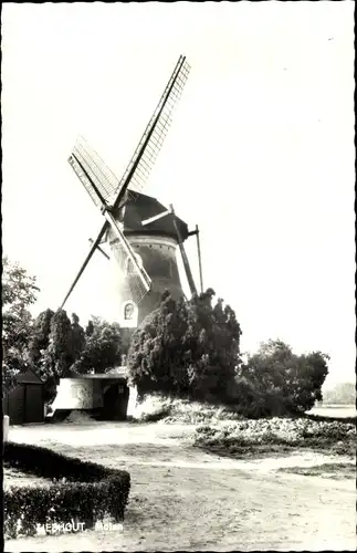 Ak Lieshout Nordbrabant Niederlande, Molen