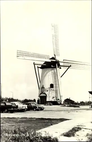 Ak Meeuwen Nordbrabant Niederlande, De Witte Molen