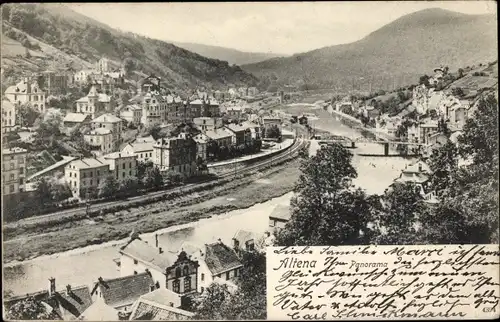 Ak Altena in Westfalen, Panorama