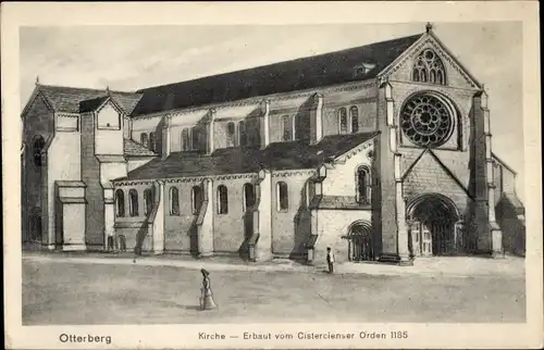Ak Otterberg in der Pfalz, Kirche - erbaut vom Cistercienser Orden 1185
