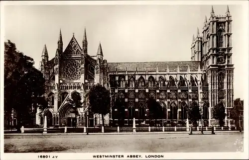 Ak London City England, Westminster Abbey