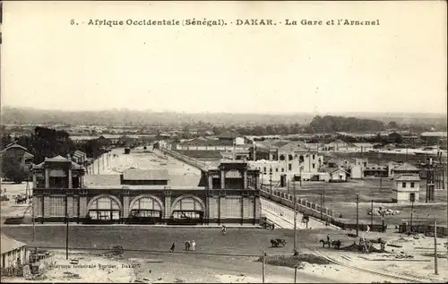 Ak Dakar Senegal, La Gare et L'Arsenal