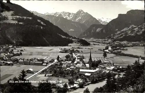 Ak Zell am Ziller in Tirol, Tristner und Ingent, Zillertal