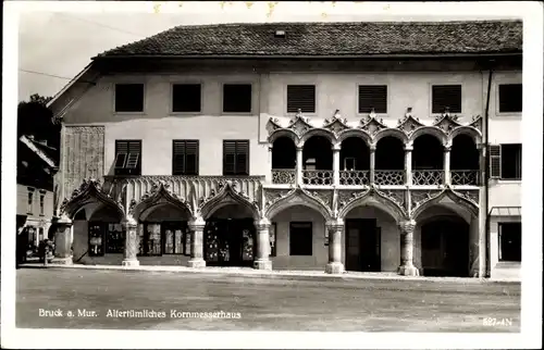 Ak Bruck an der Mur Steiermark, Altertümliches Kornmesserhaus