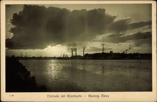Ak Buenos Aires Argentinien, Entrada del Riachuelo