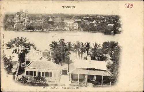 Ak Hanoi Tonkin Vietnam, Vue generale