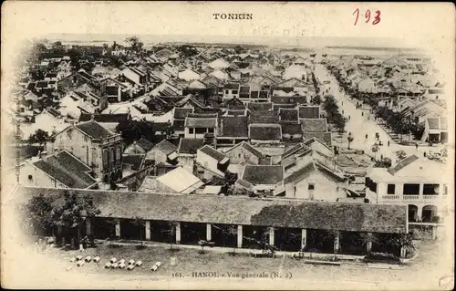 Ak Hanoi Tonkin Vietnam, Vue generale