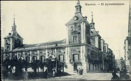Ak Madrid Spanien, El Ayuntamiento
