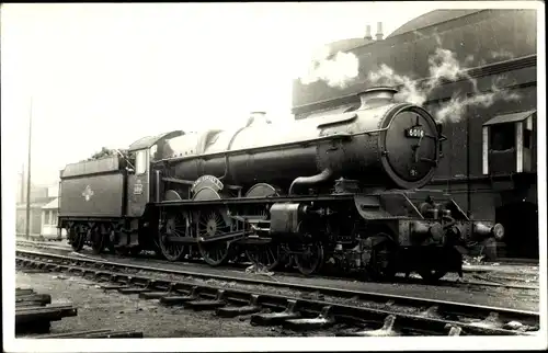 Foto Ak Britische Eisenbahn, Dampflok Nr. 6016, Old Oak Common