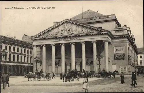Ak Bruxelles Brüssel, Théâtre de la Monnaie
