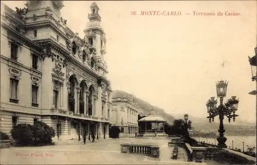 Ak Monte Carlo Monaco, Terrasses du Casino