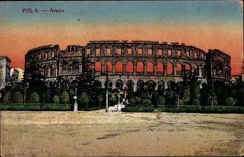 Ak Pola Pula Kroatien, Arena