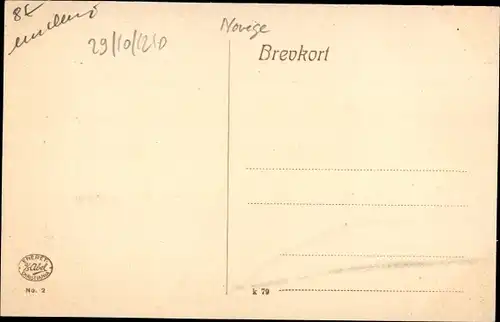 Ak Christiania Oslo Norwegen, Slotsbakken med slottet