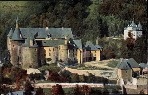 Ak Clervaux Clerf Luxembourg, Le chateau