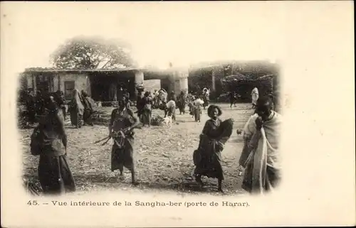 Ak Harrar Harar Äthiopien, Vue interieure de Sangha-ber