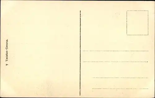 Ak Genova Genua Liguria, Via XX Settembre