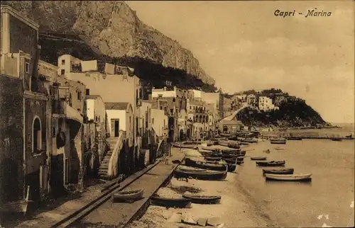 Ak Capri Neapel Campania, Marina