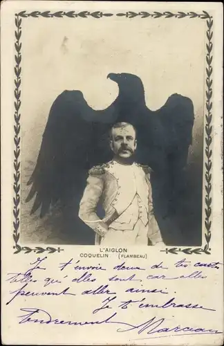 Ak Schauspieler Coquelin, Flambeau, L'Aiglon