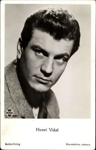 Ak Schauspieler Henri Vidal, Portrait
