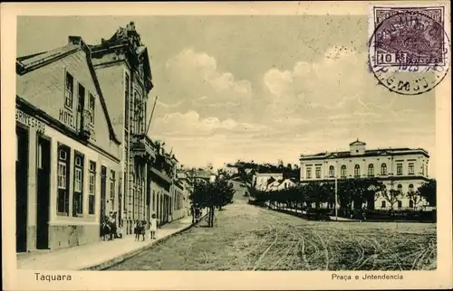 Ak Taquara Brasilien, Praca e Intendencia, Hotel