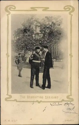 Ak London City England, The recruiting Serjeant