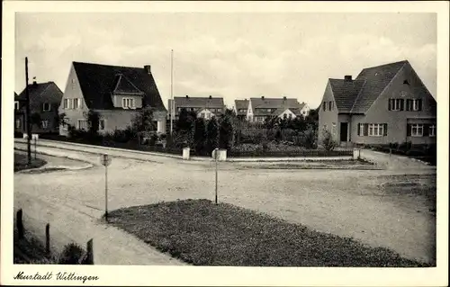 Ak Wittingen in Niedersachsen, Neustadt, Straßenpartie